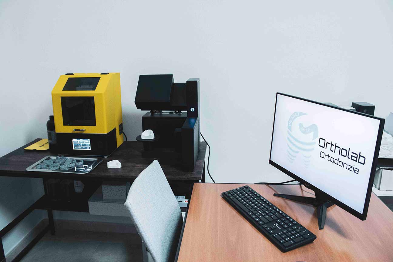 La postazione di lavoro digitale del laboratorio